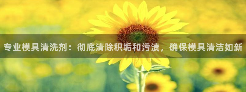 太阳集团官网导航：专业模具清洗剂：彻底清除积垢和污渍，确保模具清洁如新