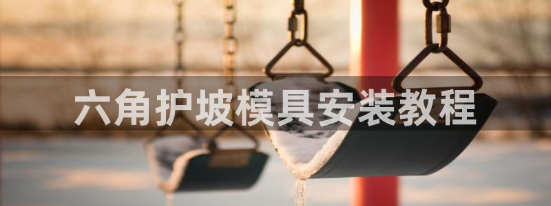 太阳成集团tyc33455cc官网：六角护坡模具安装教程