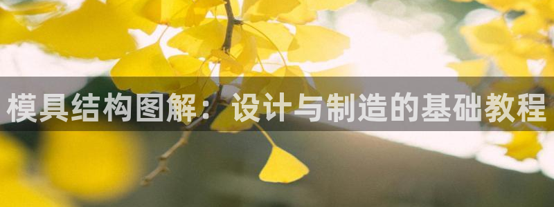 太阳集团下载链接怎么下载：模具结构图解：设计与制造的基础教程