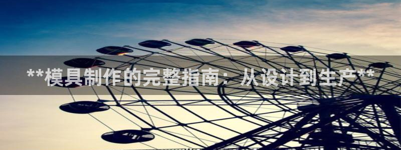 太阳老板是谁：**模具制作的完整指南：从设计到生产**