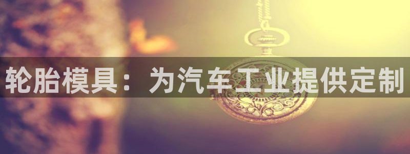 太阳成集团tyc234cc[主页]网站振兴：轮胎模具：为汽车工业提供定制