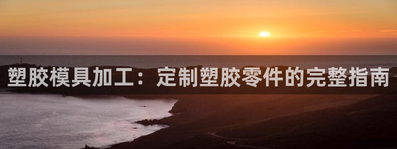 太阳gg会员登录：塑胶模具加工：定制塑胶零件的完整指南