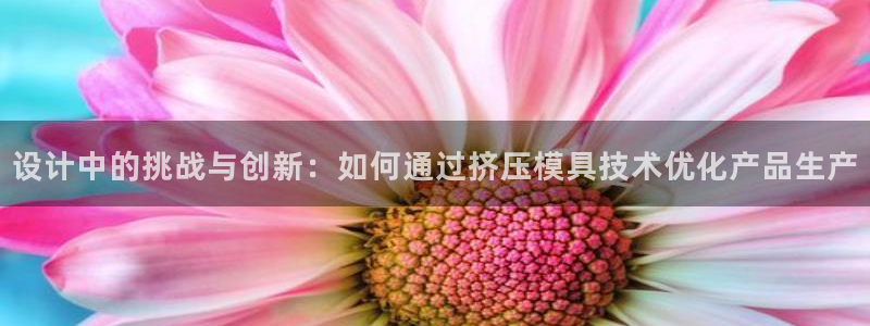 太阳gg注册/登录：设计中的挑战与创新：如何通过挤压模具技术优化产品生产