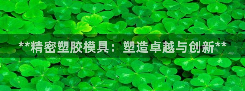 太阳成集团tyc234cc—首页欢迎您：**精密塑胶模具：塑造卓越与创新**