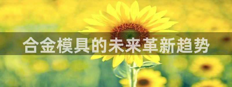 太阳集团网站古天乐：合金模具的未来革新趋势