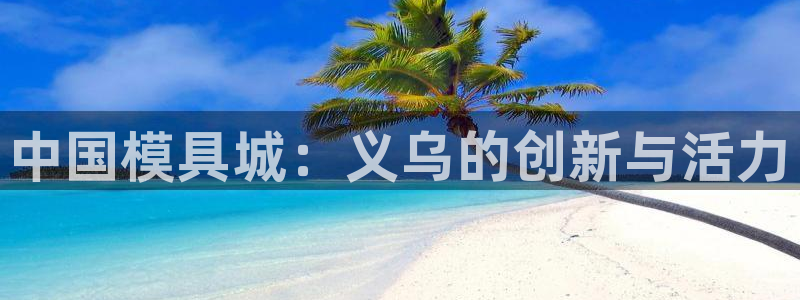 太阳成集团tyc234cc[主页]网站振兴：中国模具城：义乌的创新与活力
