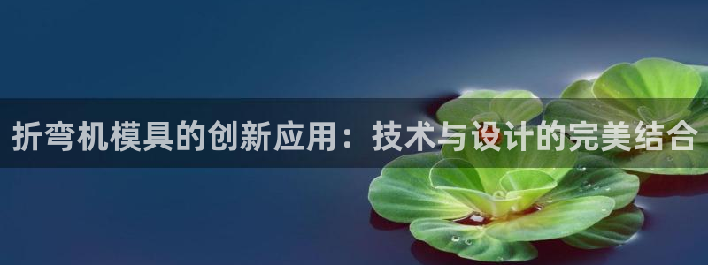 太阳集团是什么公司：折弯机模具的创新应用：技术与设计的完美结合