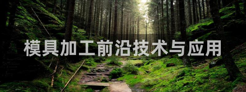 太阳gg官网登录：模具加工前沿技术与应用