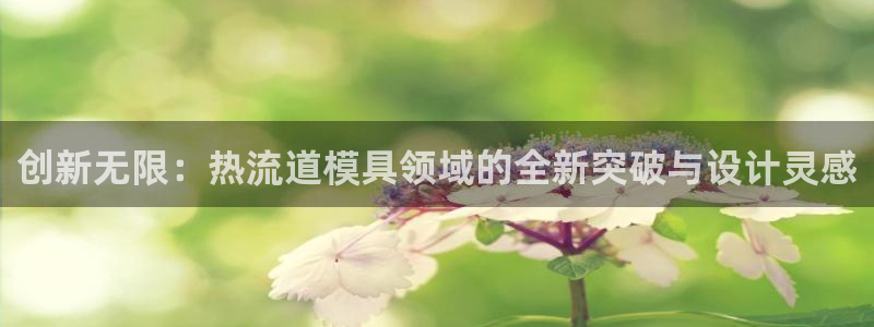太阳成集团tyc234cc[主页]振：创新无限：热流道模具领域的全新突破与设计灵感