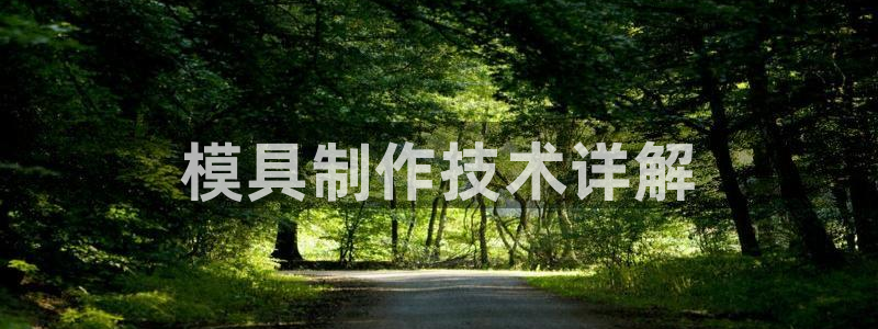 太阳成集团tyc234cc主页网站：模具制作技术详解