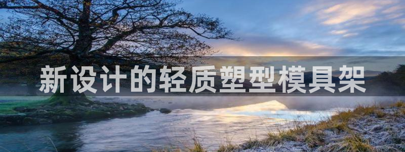 太阳集团入口官网网址：新设计的轻质塑型模具架