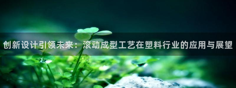 太阳成集团网站取款：创新设计引领未来：滚动成型工艺在塑料行业的应用与展望