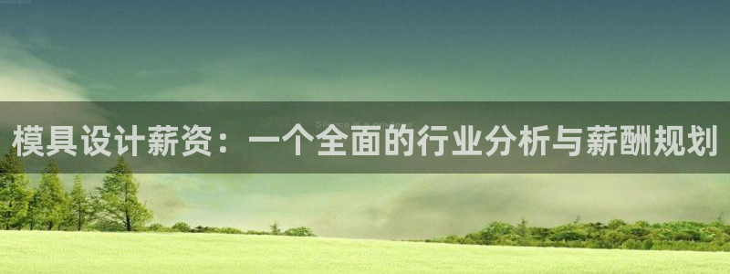 太阳软件：模具设计薪资：一个全面的行业分析与薪酬规划