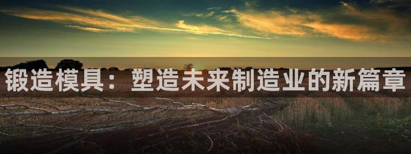 澳门太阳集团与古天乐：锻造模具：塑造未来制造业的新篇章