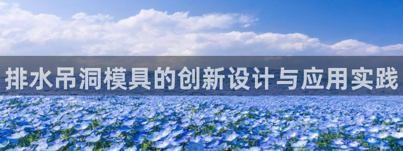 太阳成集团tyc234cc福利：排水吊洞模具的创新设计与应用