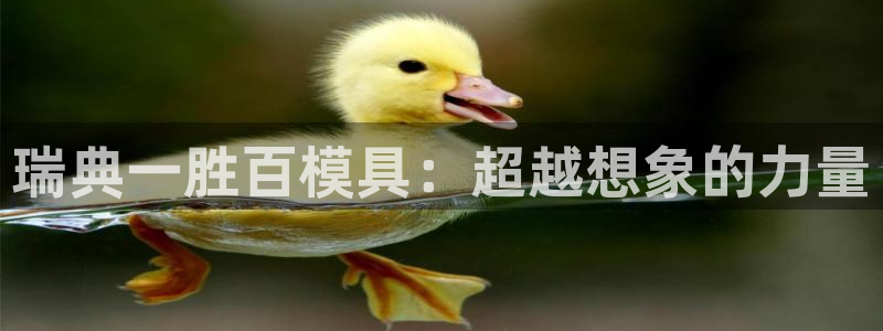 太阳诚集团：瑞典一胜百模具：超越想象的力量